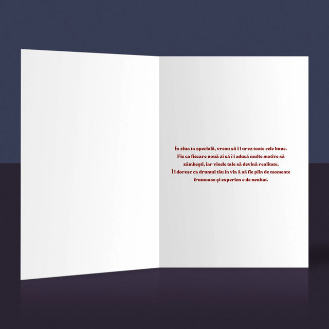 Creator De Personaj: Cea Mai Bună Soră Din Lume - Card Cu Felicitări