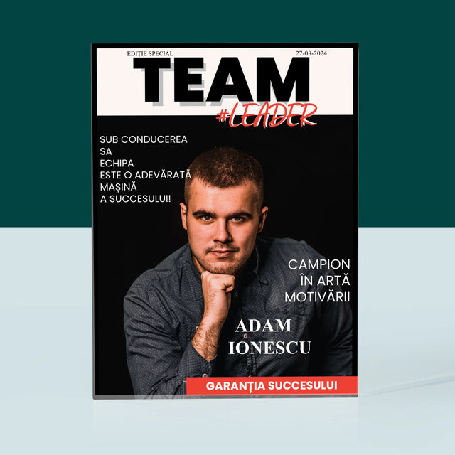 Copertă Derevistă: Team Lider - Bloc Acrilic