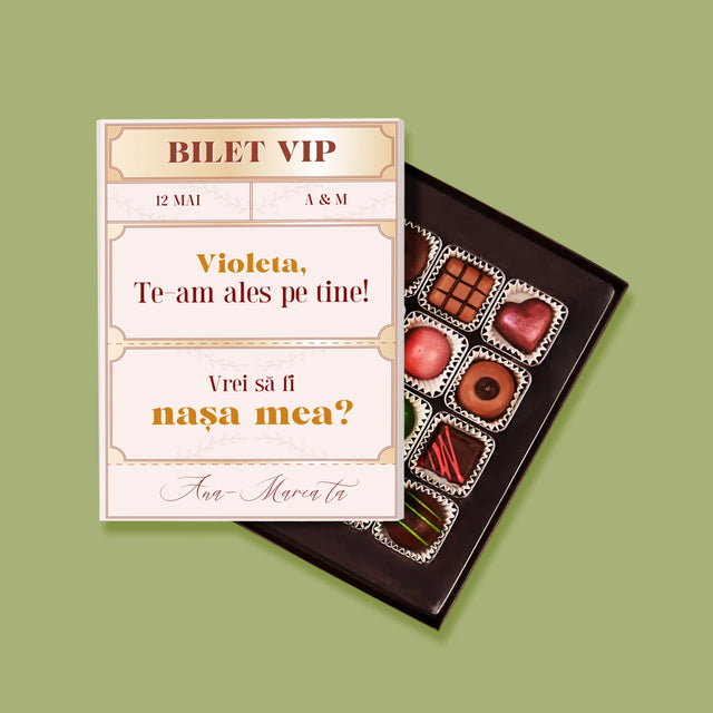 Numele Și Semnătura: Bilete Vip Nașă - Praline