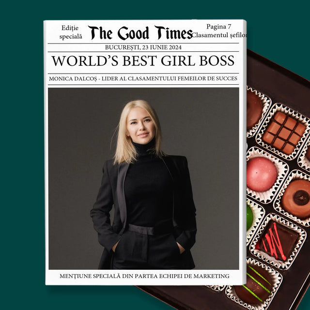 Copertă Derevistă: World’S Best Girl Boss - Praline
