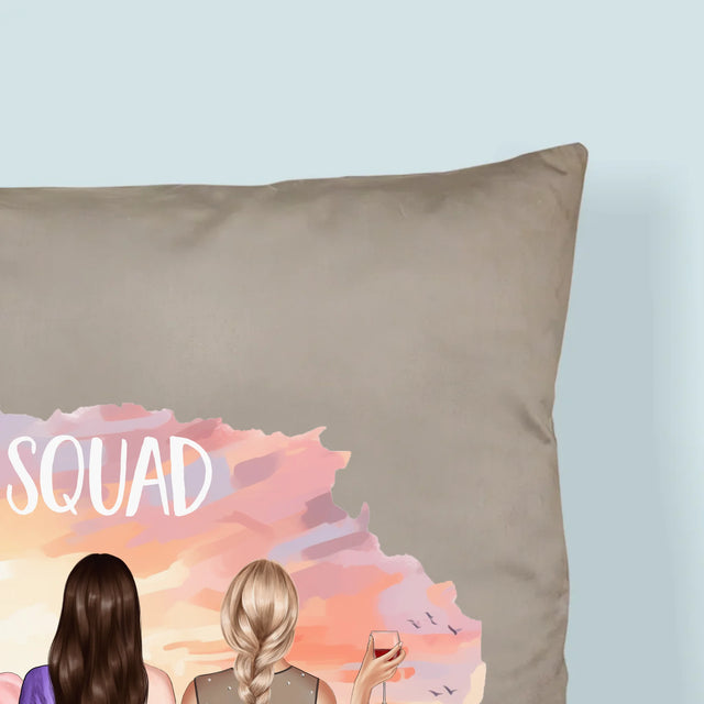 Creator De Personaj: Girls Squad - Pernă (Cu Fotografie)