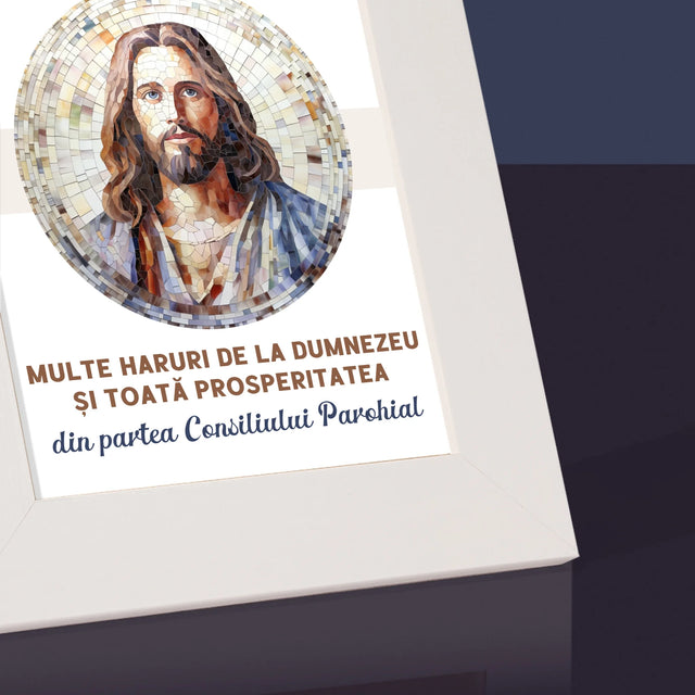 Numele Și Semnătura: Un Preot Milostiv - Ramă Pentru Fotografii (Horizontală)