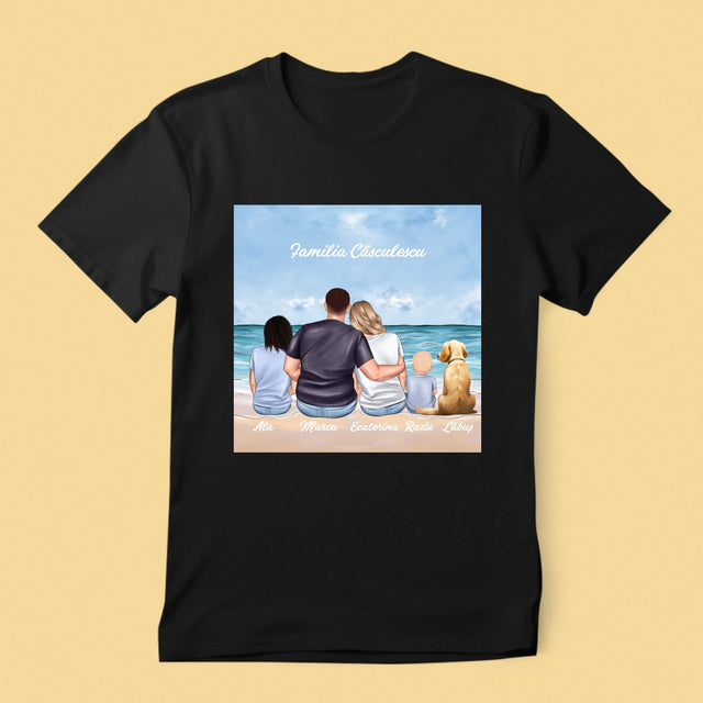 Creator De Personaj: Portret De Familie - Tricou Pentru Bărbați