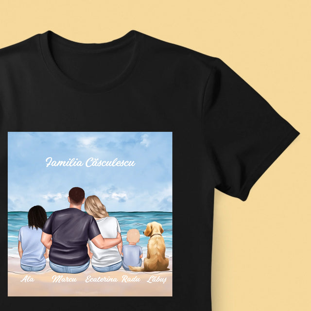 Creator De Personaj: Portret De Familie - Tricou Pentru Bărbați