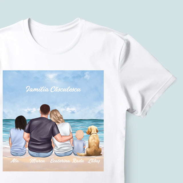 Creator De Personaj: Portret De Familie - Tricou Pentru Bărbați