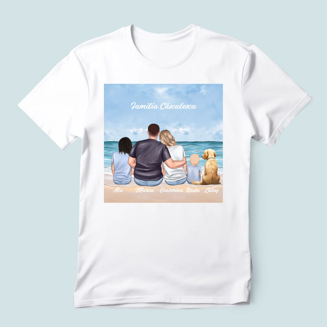 Creator De Personaj: Portret De Familie - Tricou Pentru Bărbați