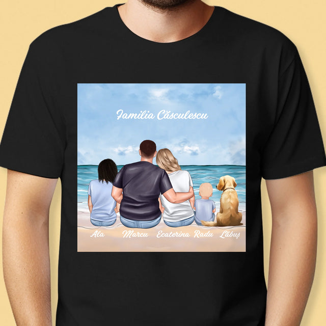 Creator De Personaj: Portret De Familie - Tricou Pentru Bărbați