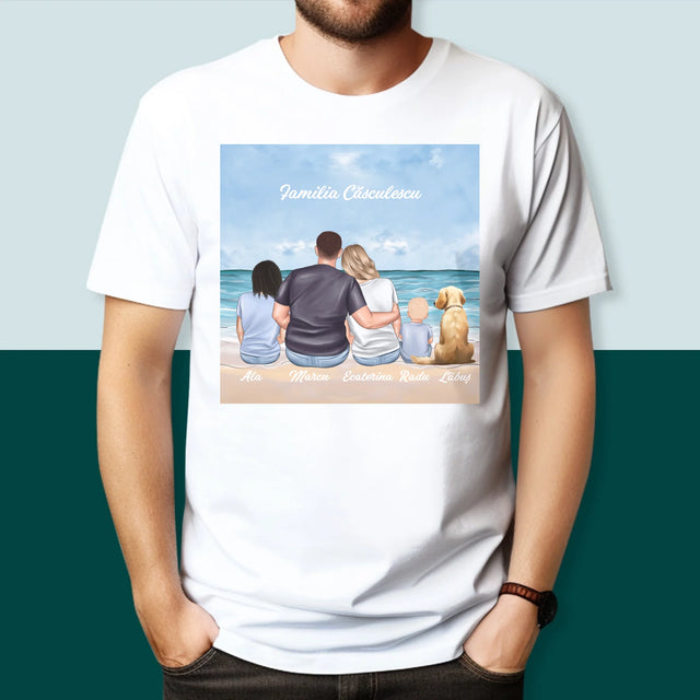 Creator De Personaj: Portret De Familie - Tricou Pentru Bărbați