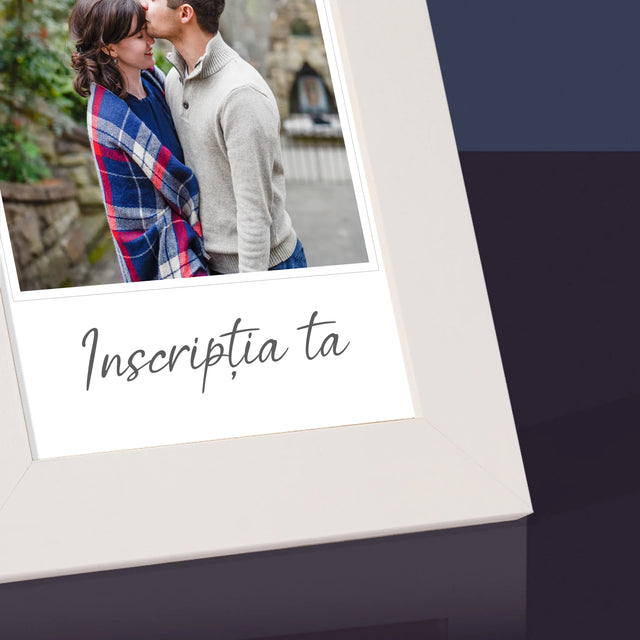 Fotografie Si Semnătură: Fotografia Ta Cu Inscripție - Ramă Pentru Fotografii (Horizontală)