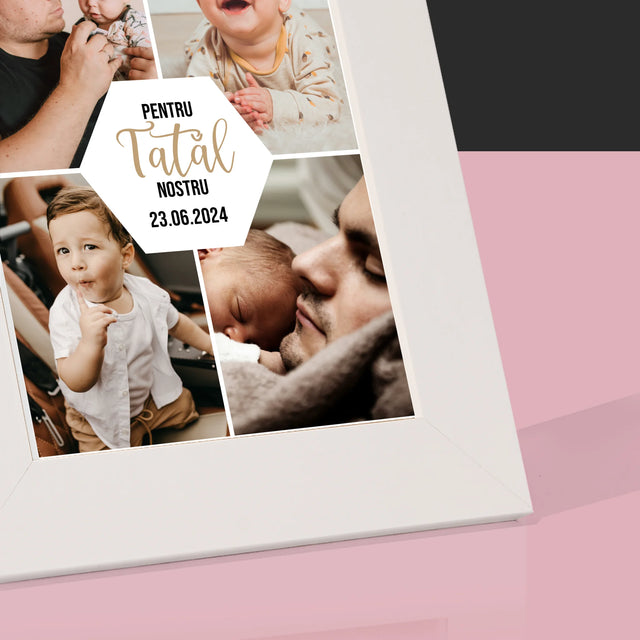 Colaj De Fotografii: Pentru Tatăl Nostru - Ramă Pentru Fotografii (Horizontală)