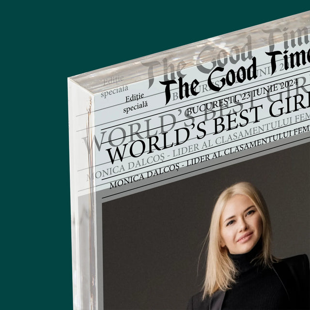 Copertă Derevistă: World’S Best Girl Boss - Bloc Acrilic