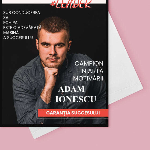 Copertă Derevistă: Team Lider - Card Cu Felicitări