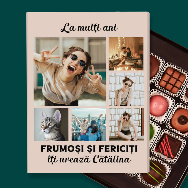 Colaj De Fotografii: Colaj De Fotografii Pentru Aniversare - Praline
