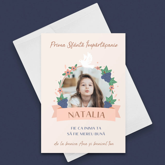 Fotografie Si Semnătură: Bunătate În Inima Împărtășirii - Card Cu Felicitări
