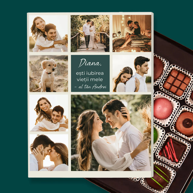Colaj De Fotografii: Colaj De Dragoste - Praline