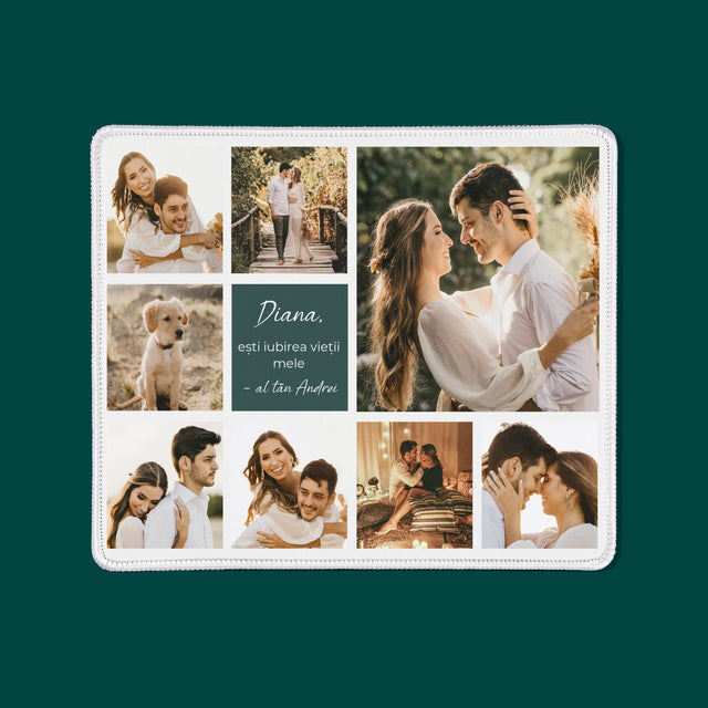 Colaj De Fotografii: Colaj De Dragoste - Mouse Pad
