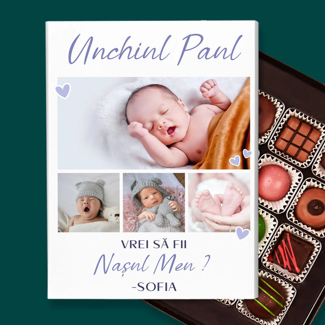 Colaj De Fotografii: Vrei Să Fii Nașul Meu - Praline