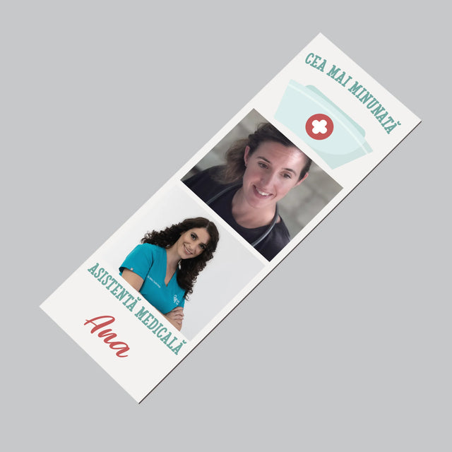 Colaj De Fotografii: Cea Mai Minunată Asistentă Medicală - Magnet Pe Fregider