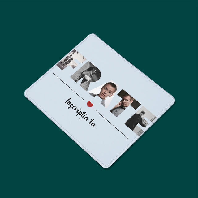Cuvânt Din Fotografii: Cel Mai Bun Scor Google Pentru Tată - Mouse Pad