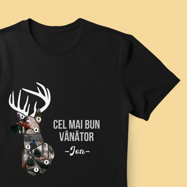Formă Din Fotografii: Cel Mai Bun Vânător - Tricou Pentru Bărbați