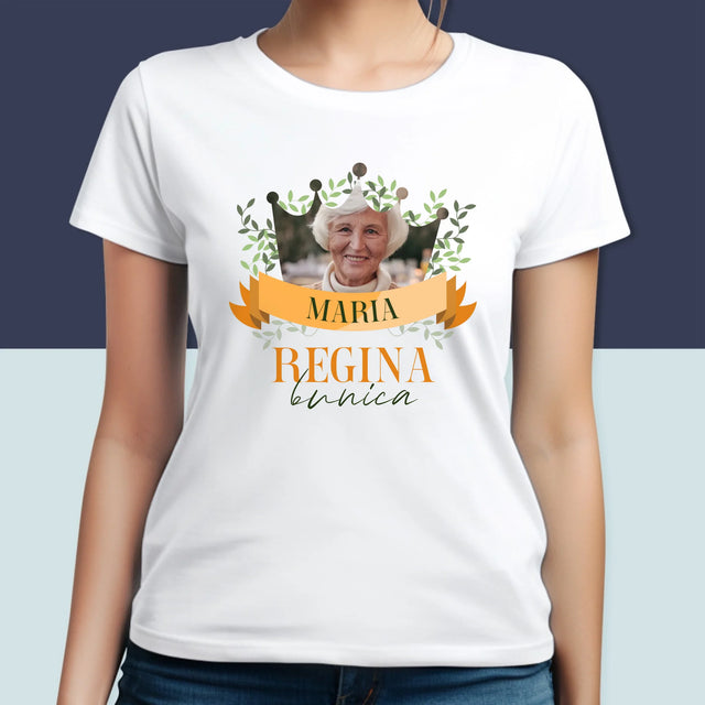 Fotografie Si Semnătură: Regina Bunica - Tricou Pentru Femei