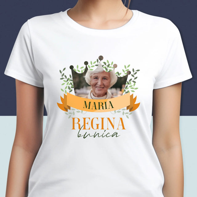 Fotografie Si Semnătură: Regina Bunica - Tricou Pentru Femei