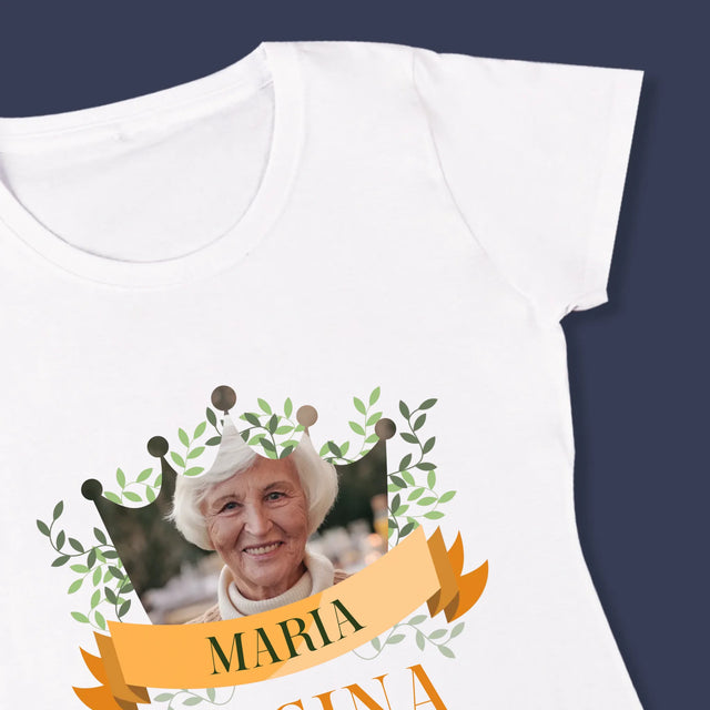 Fotografie Si Semnătură: Regina Bunica - Tricou Pentru Femei