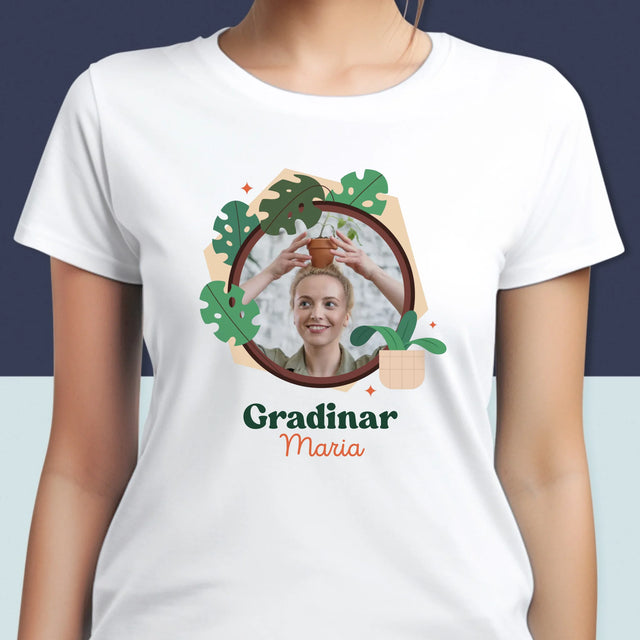 Fotografie Si Semnătură: Gradinar - Tricou Pentru Femei