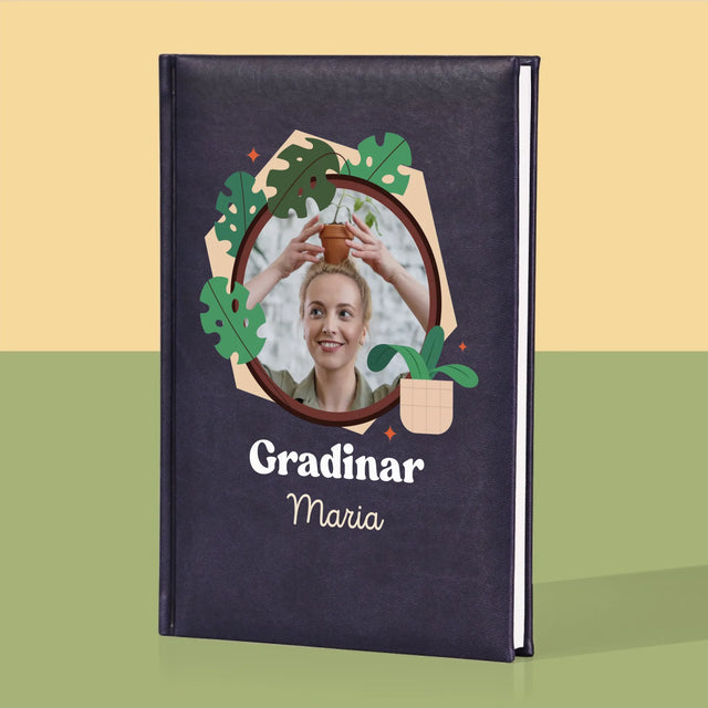 Fotografie Si Semnătură: Gradinar - Carte Pentru Notițe Cu Fotografie