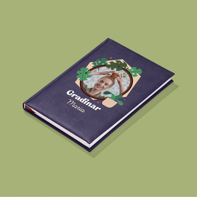 Fotografie Si Semnătură: Gradinar - Carte Pentru Notițe Cu Fotografie