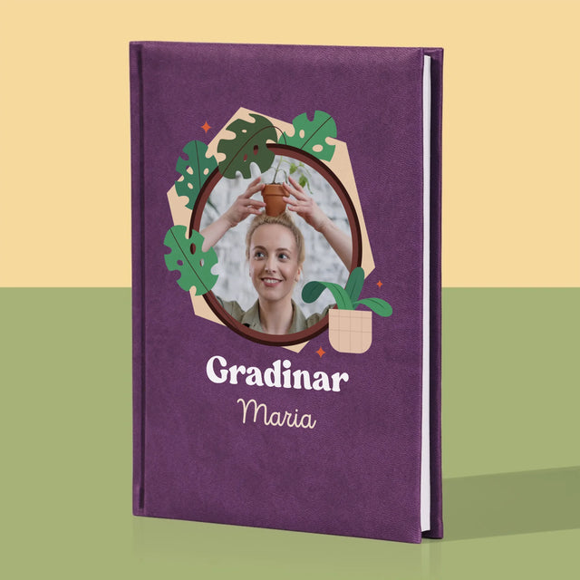 Fotografie Si Semnătură: Gradinar - Carte Pentru Notițe Cu Fotografie