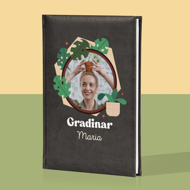 Fotografie Si Semnătură: Gradinar - Carte Pentru Notițe Cu Fotografie