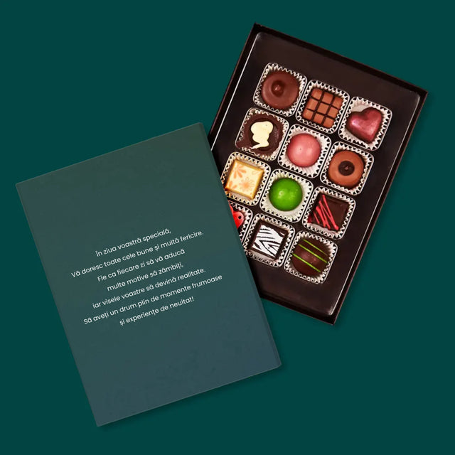 Colaj De Fotografii: Inimă Puzzle Pentru Mama - Praline