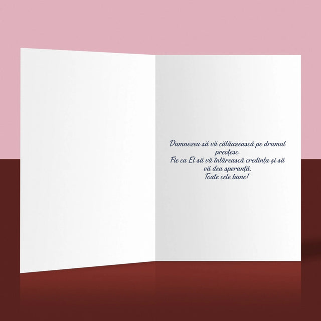 Numele Și Semnătura: Mulțumim Preotului - Card Cu Felicitări