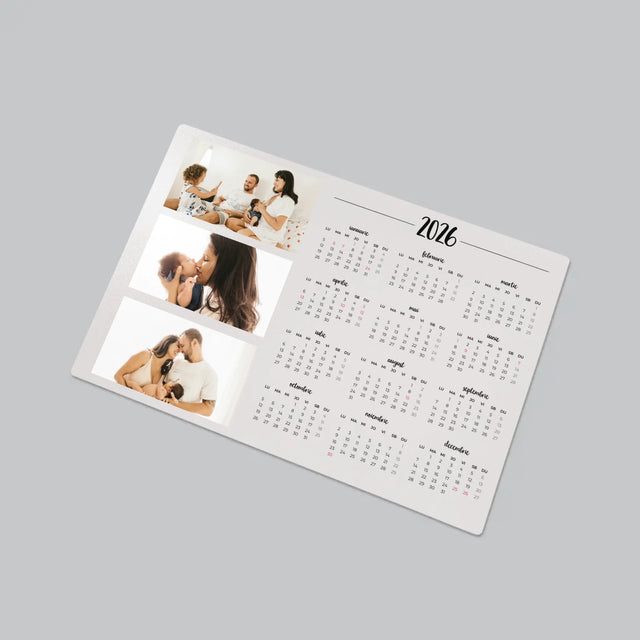Colaj De Fotografii: Calendarul Tău - Mapa De Birou