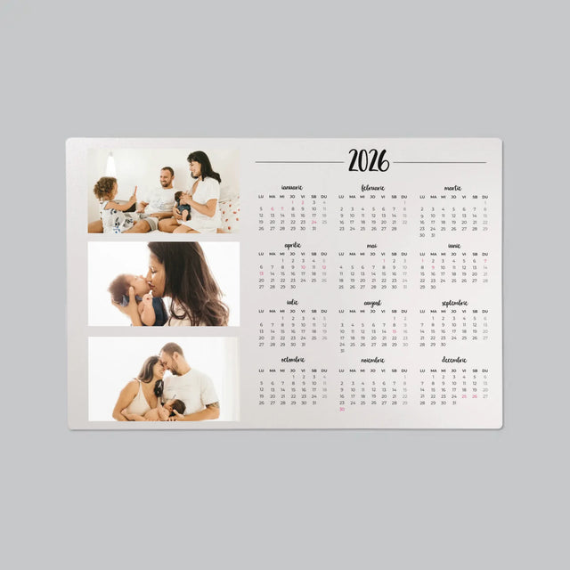 Colaj De Fotografii: Calendarul Tău - Mapa De Birou