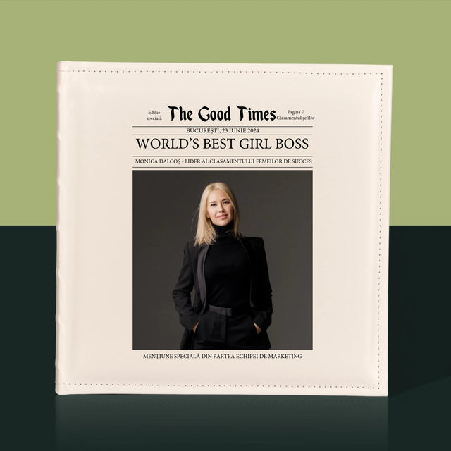 Copertă Derevistă: World’S Best Girl Boss - Album Foto