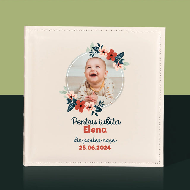 Fotografie Si Semnătură: Pentru Copil Din Partea Nașilor - Album Foto