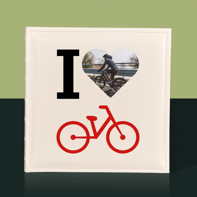 Fotografie Si Semnătură: I Love Bicicletă - Album Foto