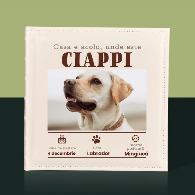 Fotografie Si Semnătură: Certificat De Naștere A Cățălușului - Album Foto