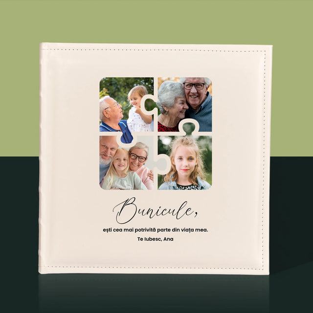 Colaj De Fotografii: Puzzle Fotografii Pentru Bunic - Album Foto