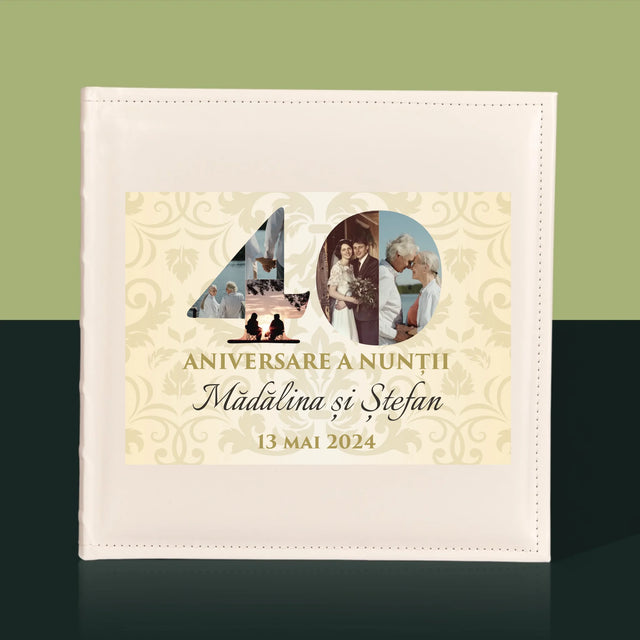 Cuvânt Din Fotografii: A 40-A Aniversare A Nunții - Album Foto
