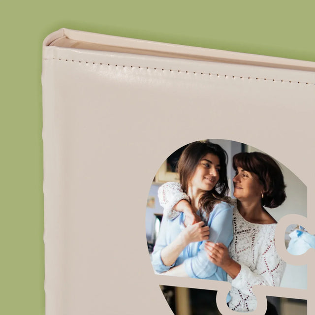 Colaj De Fotografii: Inimă Puzzle Pentru Mama - Album Foto