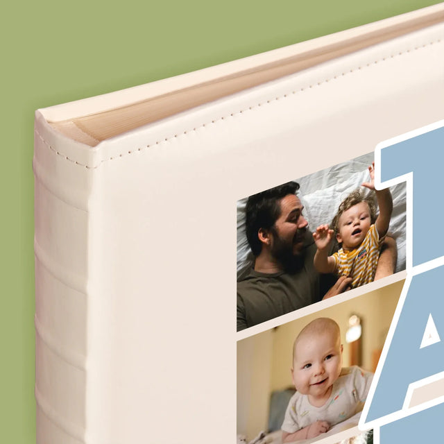 Colaj De Fotografii: Inscripție Tata - Album Foto