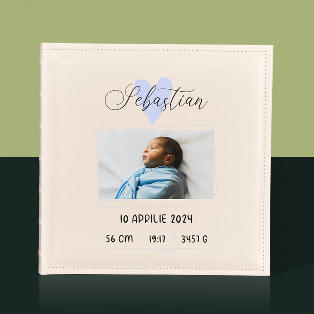 Certificat De Naștere: Certificat De Naștere Inimioară Băiat - Album Foto