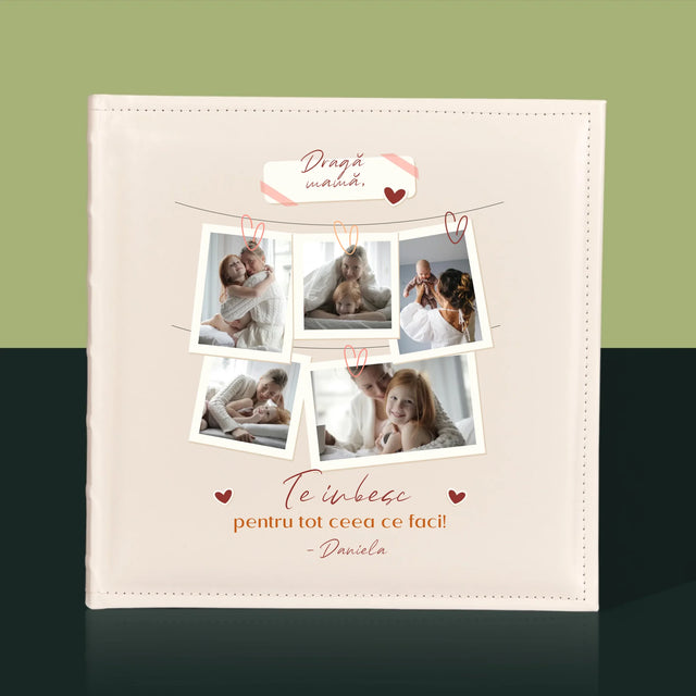 Colaj De Fotografii: Te Iubesc Mamă Fotografii - Album Foto