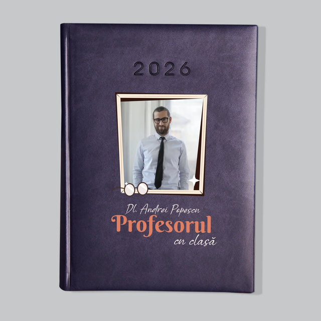 Fotografie Si Semnătură: Profesorul Cu Clasă - Calendar De Carte (Fotografie)