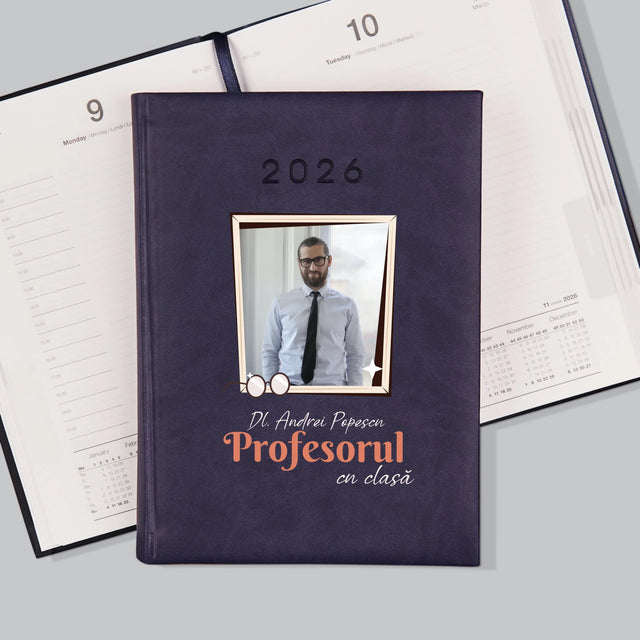 Fotografie Si Semnătură: Profesorul Cu Clasă - Calendar De Carte (Fotografie)
