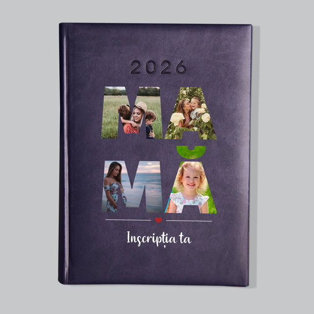 Cuvânt Din Fotografii: Mamă Din Fotografiile Tale - Calendar De Carte (Fotografie)