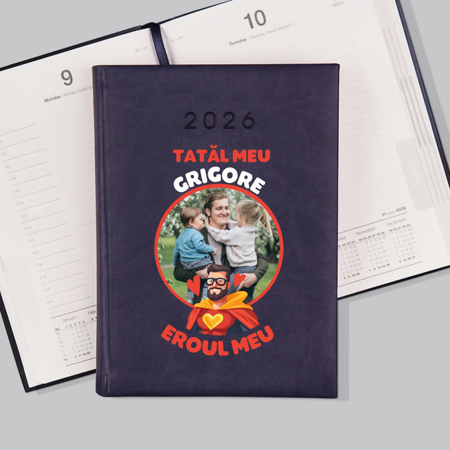 Fotografie Si Semnătură: Tată Eroul Meu - Calendar De Carte (Fotografie)